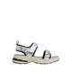 Sportysndl Women'S Wedge Sandals - Silver