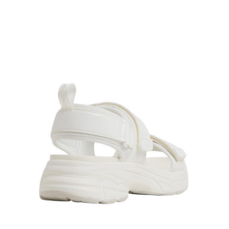 Sportysndl Women'S Wedge Sandals - White