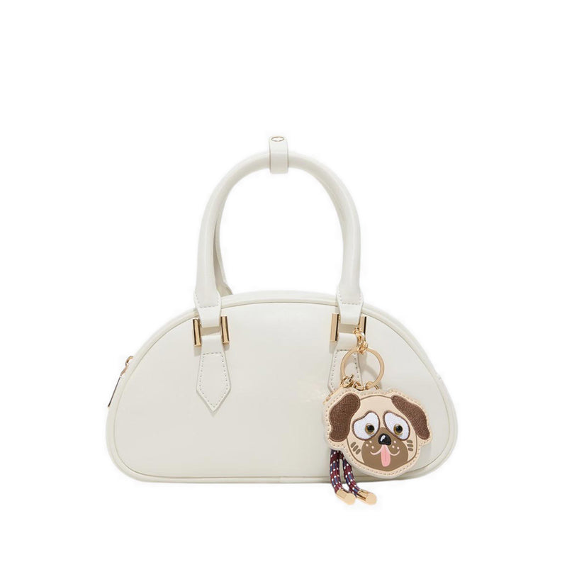 Bffhandbag Women's Satchel Bag - White
