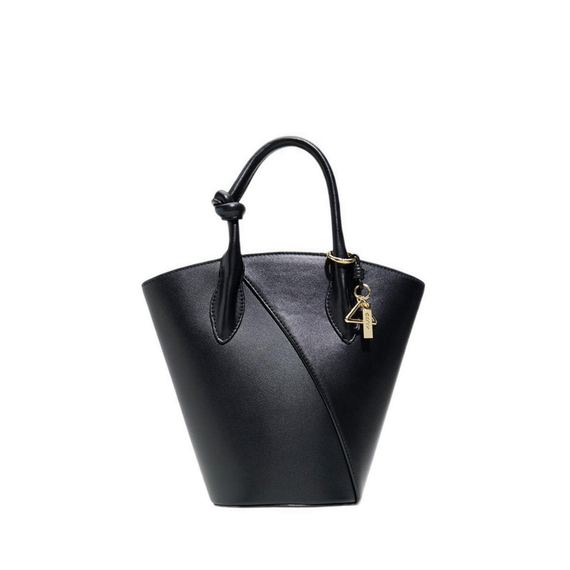 Daphney Women'S Satchel Bag - Black Overflow