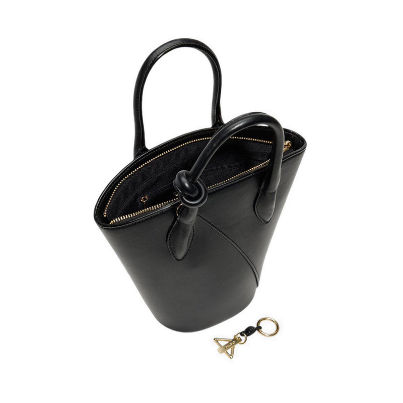 Daphney Women'S Satchel Bag - Black Overflow