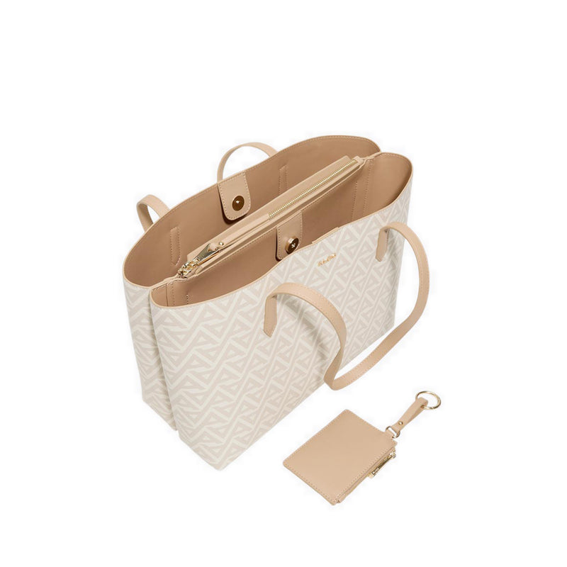 Ysabelle Women'S Laptop Bag - Bone Multi