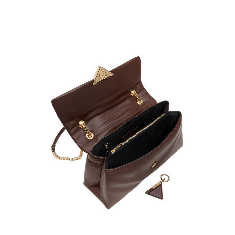 Largesoftpuff Women'S Crossbody Bag - Brown