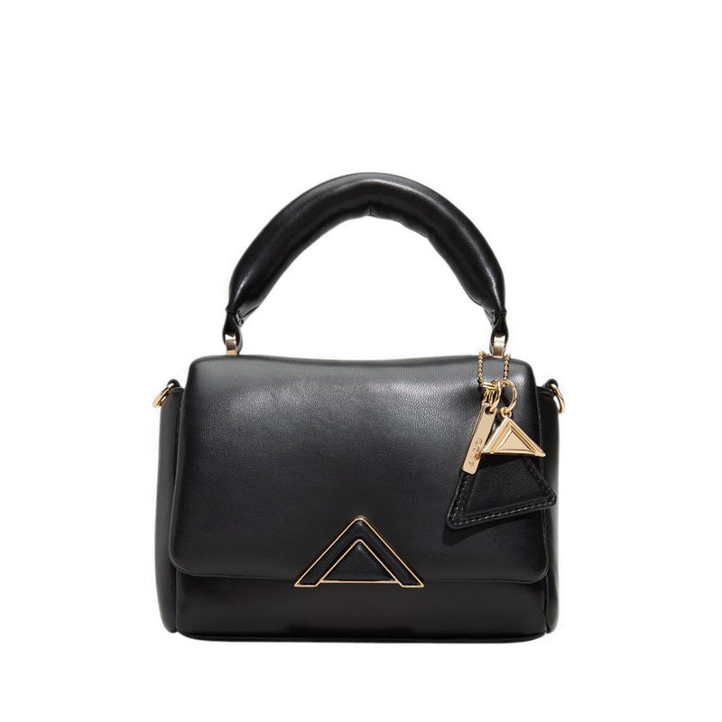 Topluxe Women'S Top Handle Bag - Black Overflow