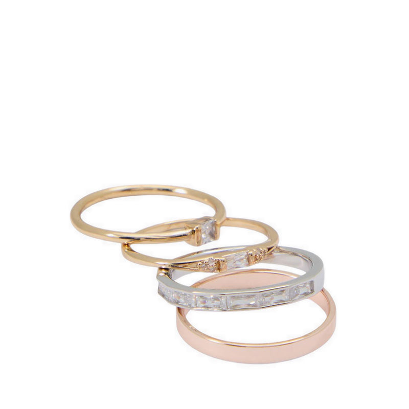 Landanana Rings - Metallic Multi