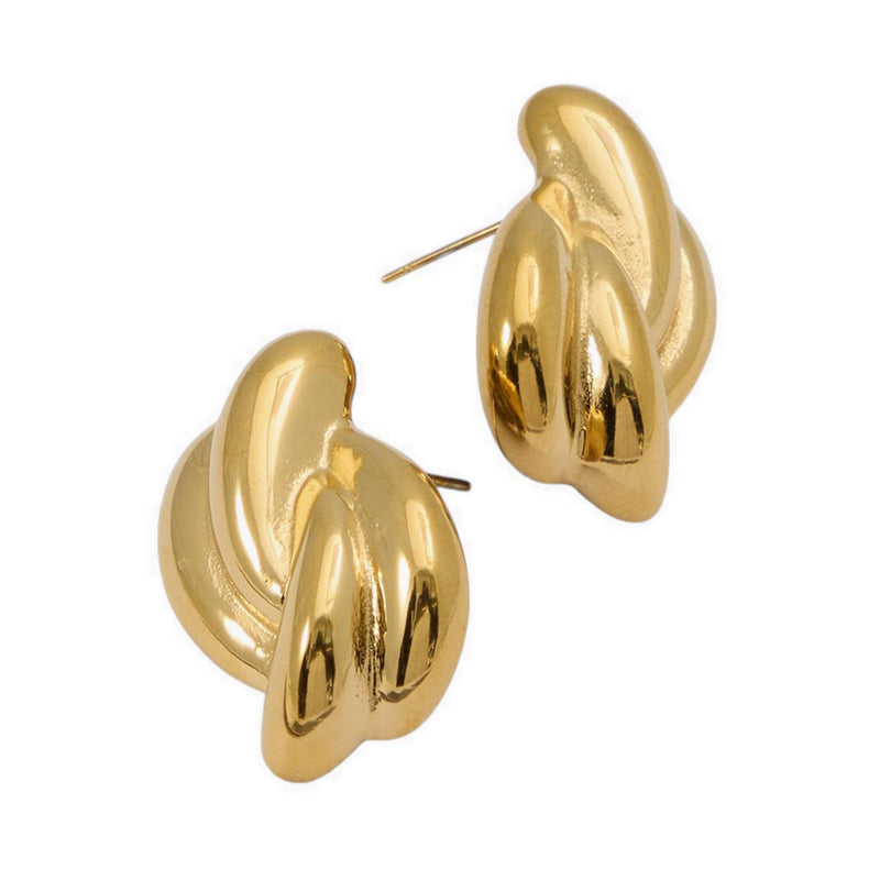 Knots Earrings - Gold