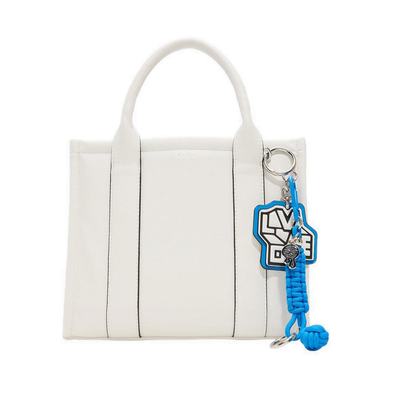 ALDO X Artist Series TGOODMAN04 Women's Satchel Bag - White