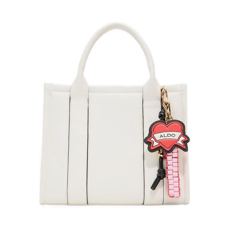ALDO x Artist Series WHATISADAM04 Satchel Bag - White
