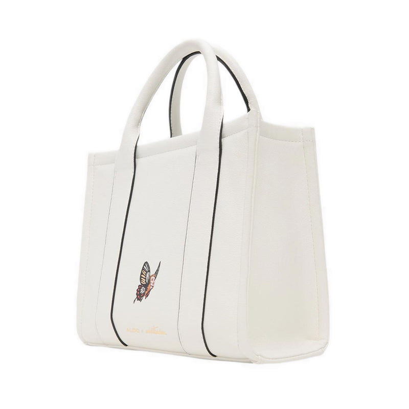 ALDO x Artist Series WHATISADAM04 Satchel Bag - White