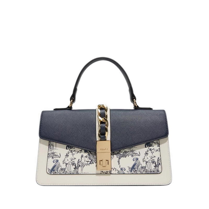 Parkryn Women'S Top Handle Bag - Navy Overflow