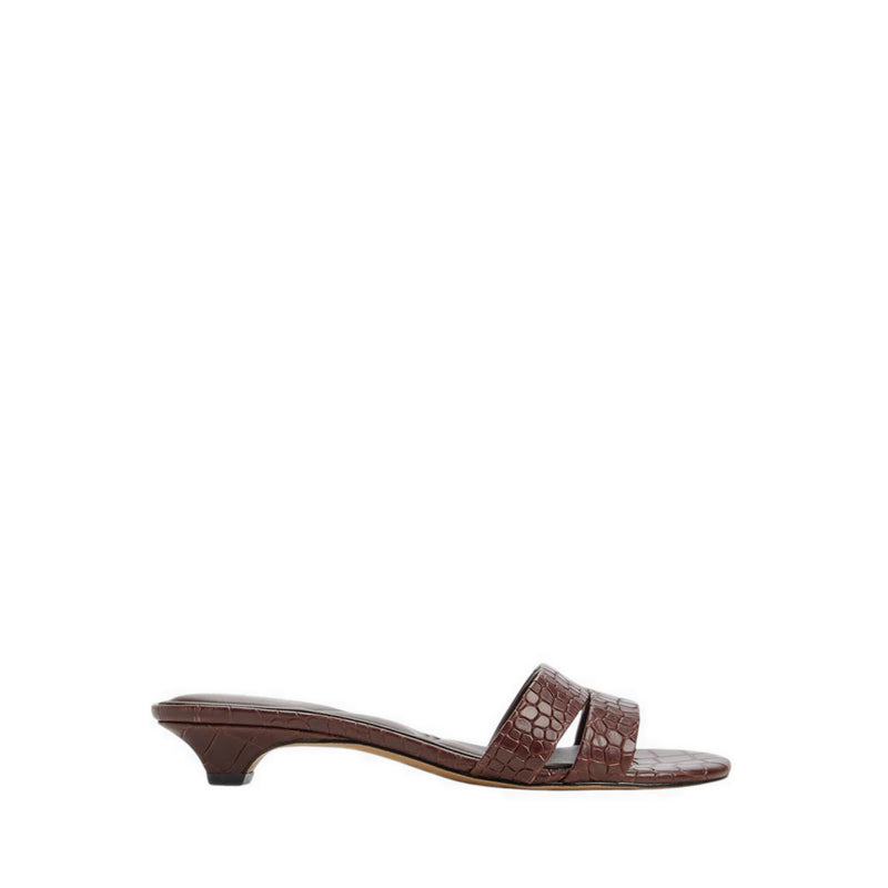 Scarletta Women'S Heeled Sandals - Dark Brown