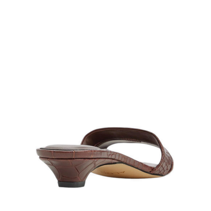 Scarletta Women'S Heeled Sandals - Dark Brown