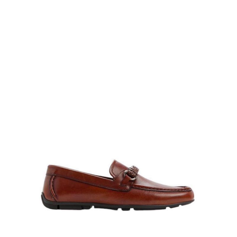 Ivor-In Men's Slip Ons - Cognac