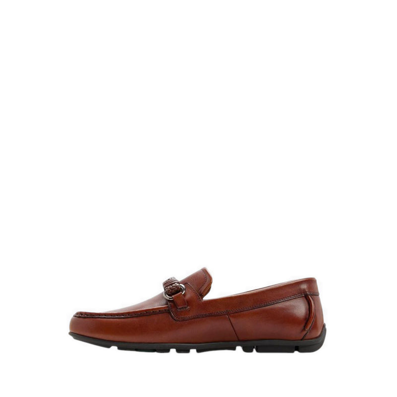 Ivor-In Men's Slip Ons - Cognac