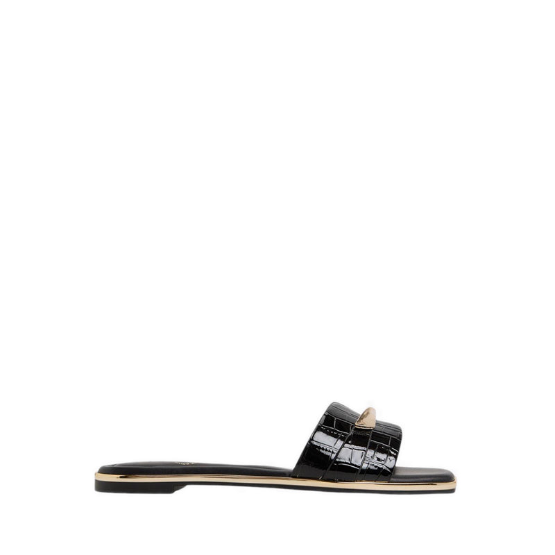 Darlina Women'S Flat Sandals - Black