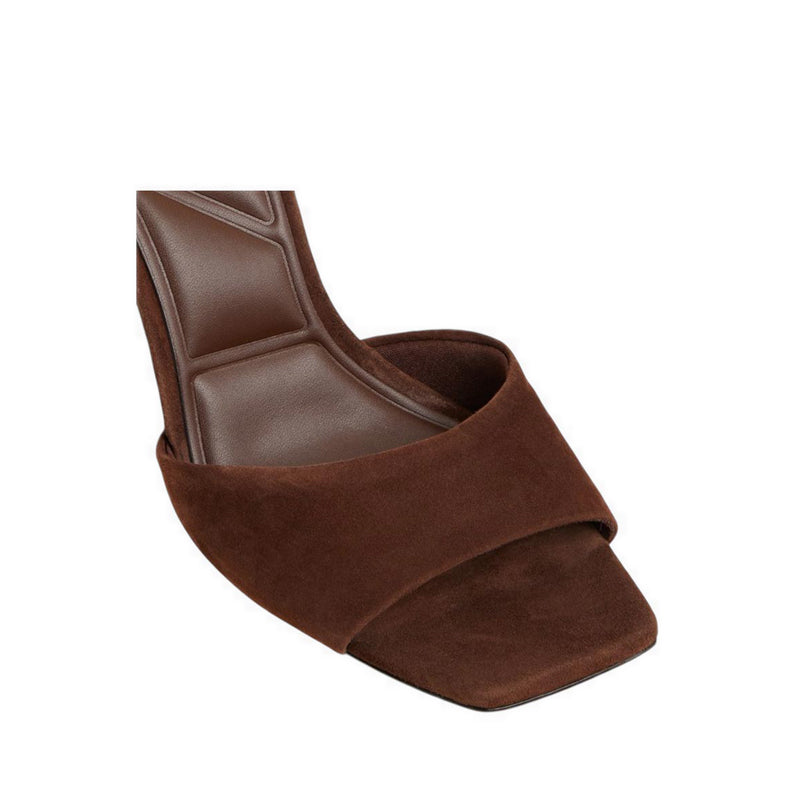 Jennifer Women's Heeled Sandals - Dark Brown