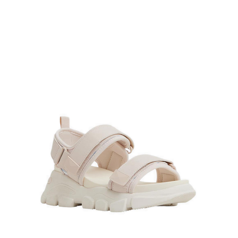 Godish Women'S Wedge Sandals - Cream Multi