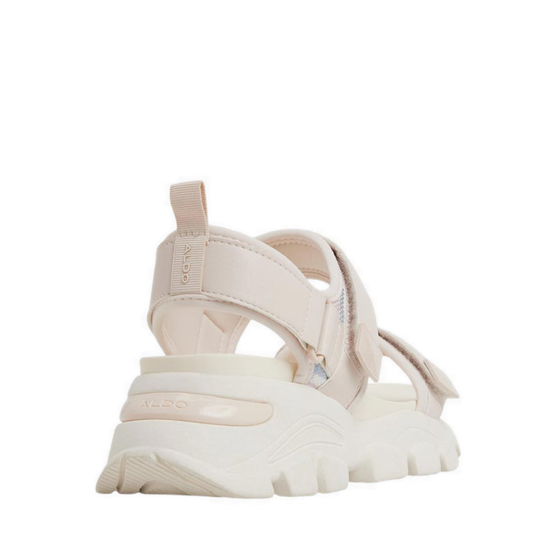 Godish Women'S Wedge Sandals - Cream Multi