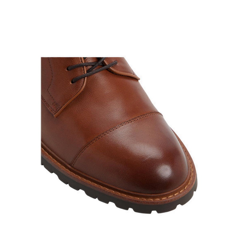 Ferruci Men'S Lace Ups Shoes - Cognac