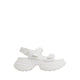 Halaleria Women'S Wedge Sandals - White