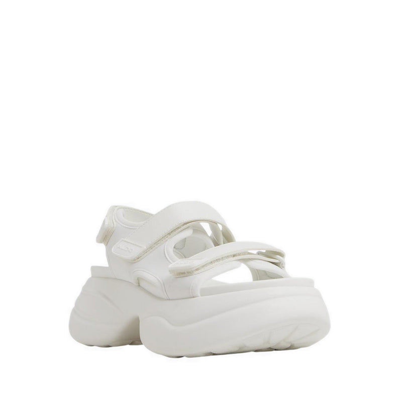 Halaleria Women'S Wedge Sandals - White