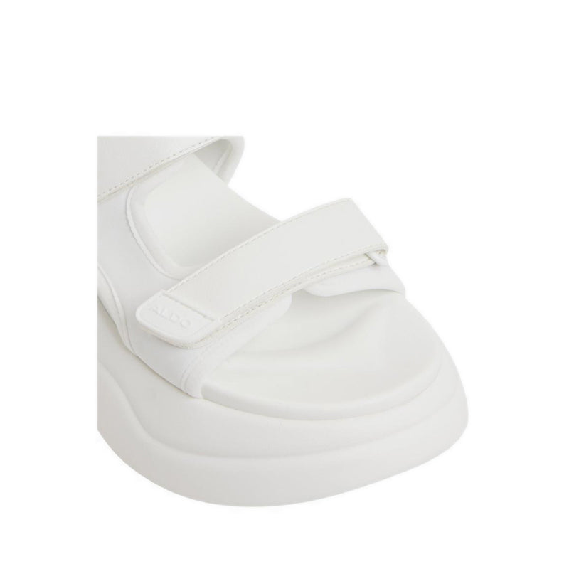 Halaleria Women'S Wedge Sandals - White
