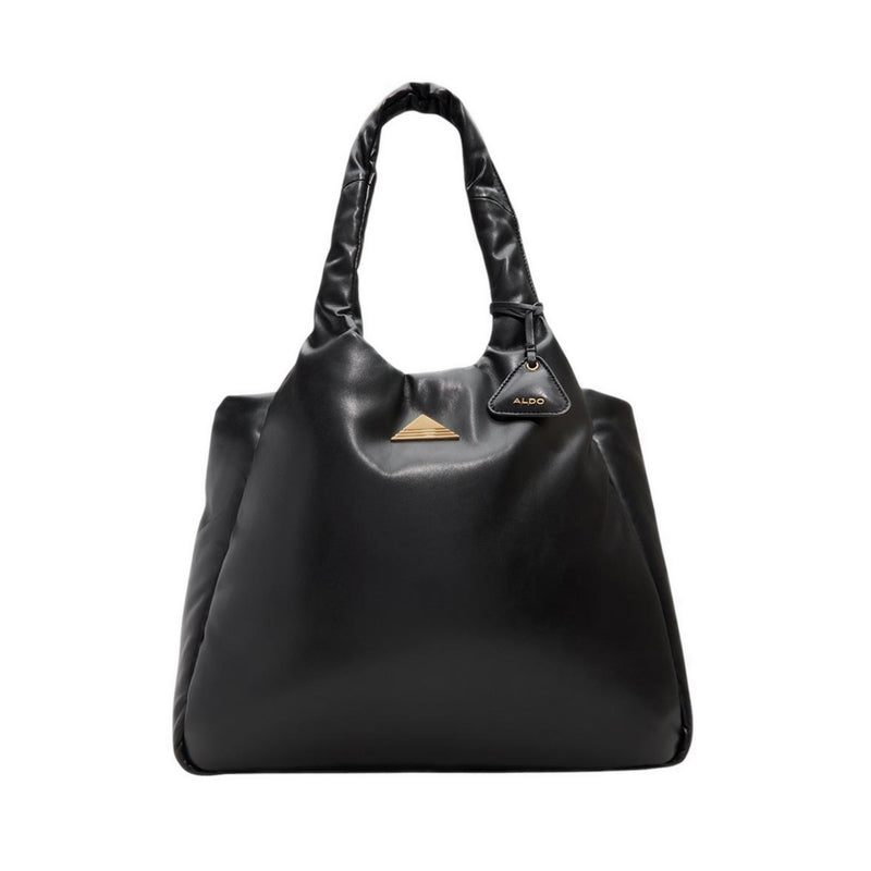 Ppuffcarryy Women'S Satchel Bag - Black Overflow