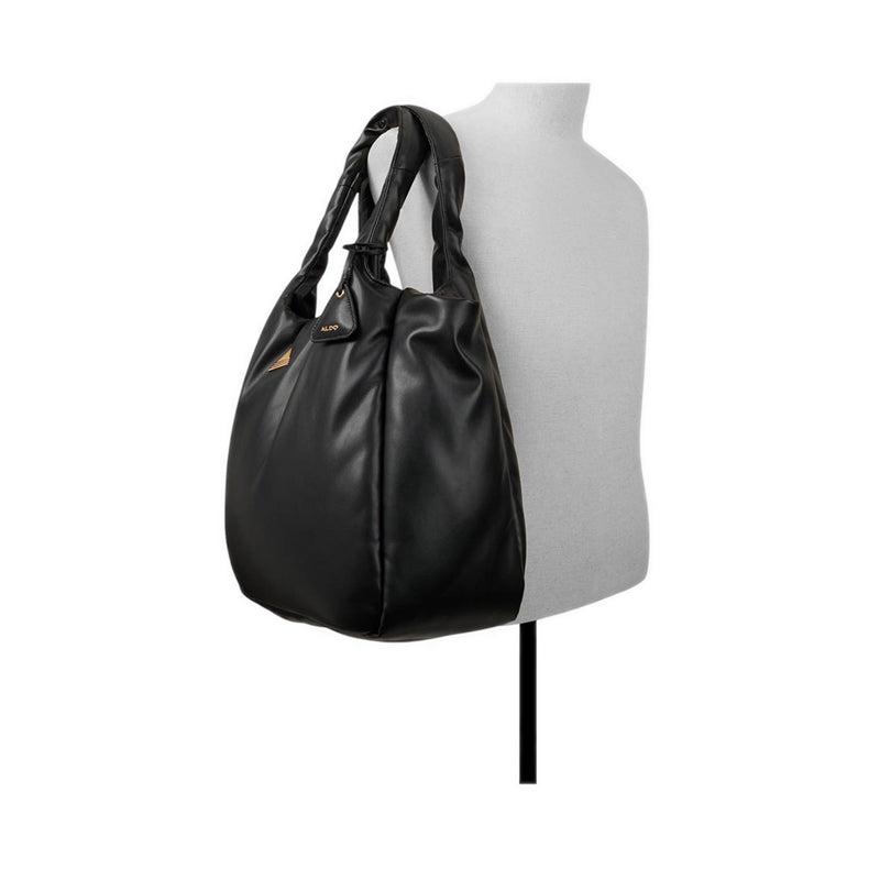 Ppuffcarryy Women'S Satchel Bag - Black Overflow