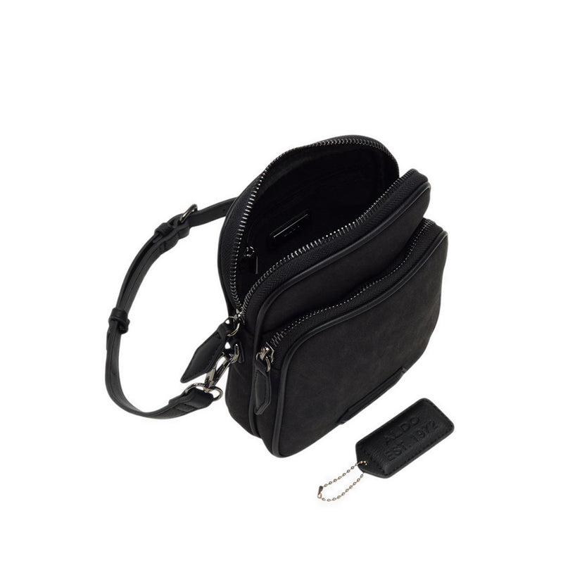 Arcangioli Men'S Crossbody Bag - Black