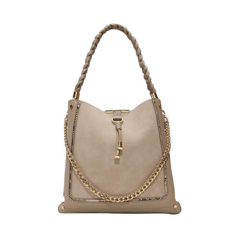 Nalayna Women's Bucket Bag - Taupe