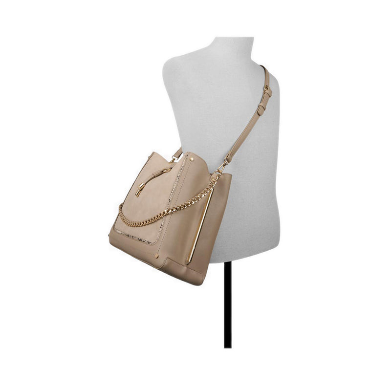 Nalayna Women's Bucket Bag - Taupe