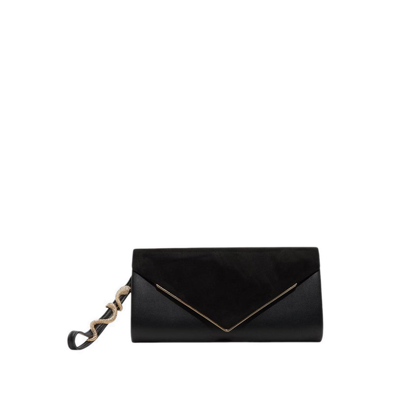 Serpante Women'S Clutch - Black