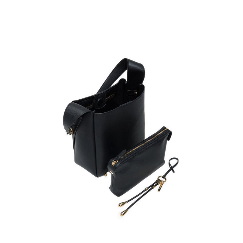 Qadode Women'S Bucket Bag - Black