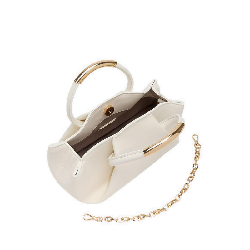 Therria Women'S Top Handle Bag - Open White