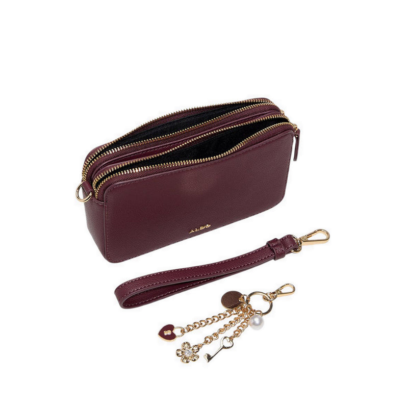 Ggaby Women's Crossbody Bag - Bordo