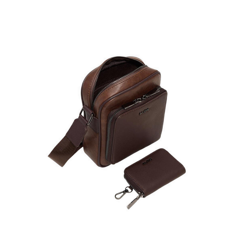 Maximilian Men Cross Body Brown