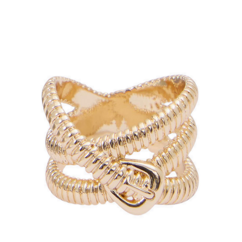 Beltura Rings - Gold/Clear Multi