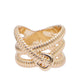 Beltura Rings - Gold/Clear Multi