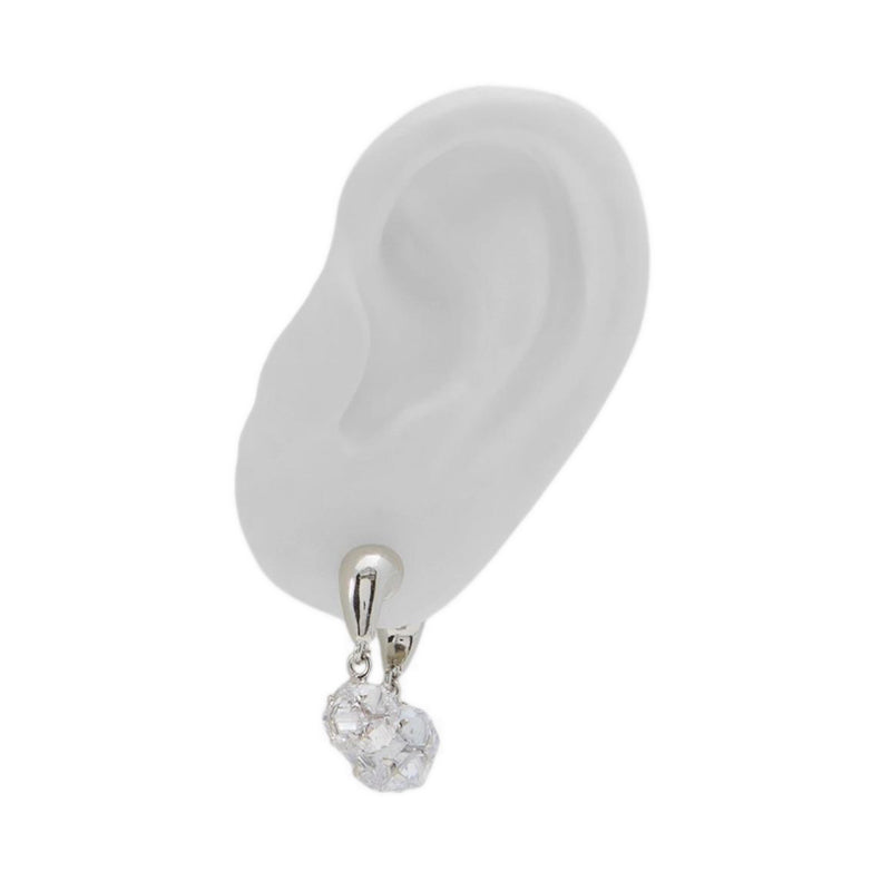 Aldo Kallum Earrings - Silver/Clear Multi