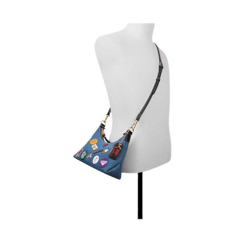 Aldo x Stranger Things Cityofhawkins Women Shoulder Bag Denim