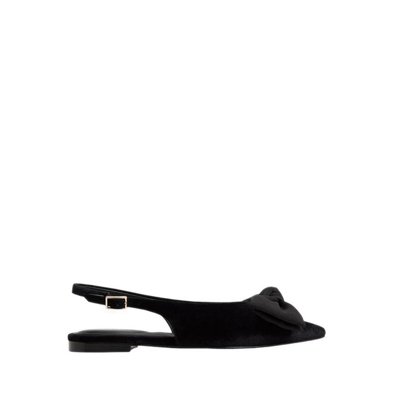 Festive Women's Ballerina & Mary Janes - Black