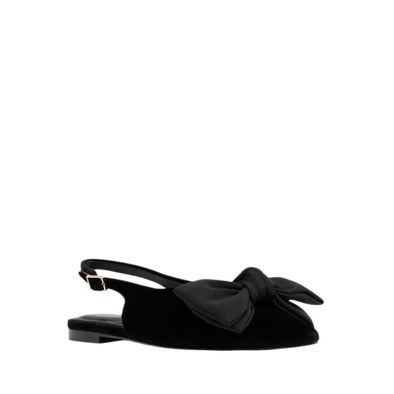 Festive Women's Ballerina & Mary Janes - Black