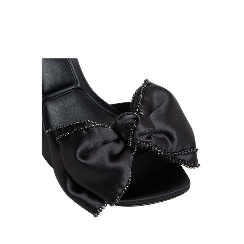 Tinsel Women's Heeled Sandals - Black