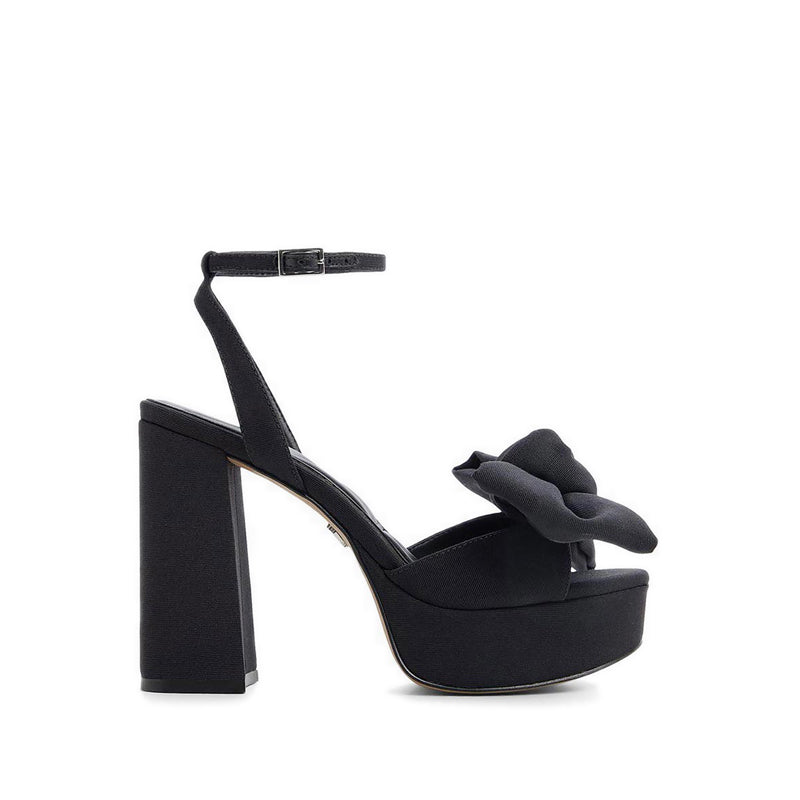 Luscious Women's Heeled Sandals Black