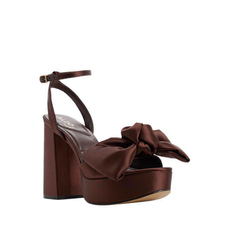 Luscious Women's Heeled Sandals Dark Brown