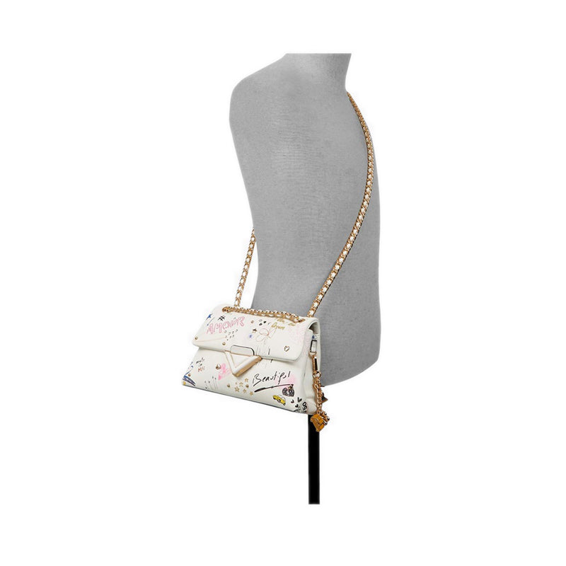 Softpuffdoodle Women'S Cross Body - White Combo