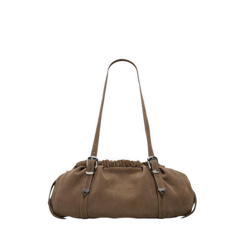 Kkaia Women Satchel Dark Green