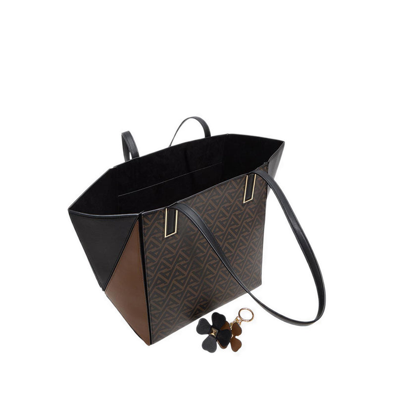 Aldo Largeprismatote Women Tote Brown Primary - Multi