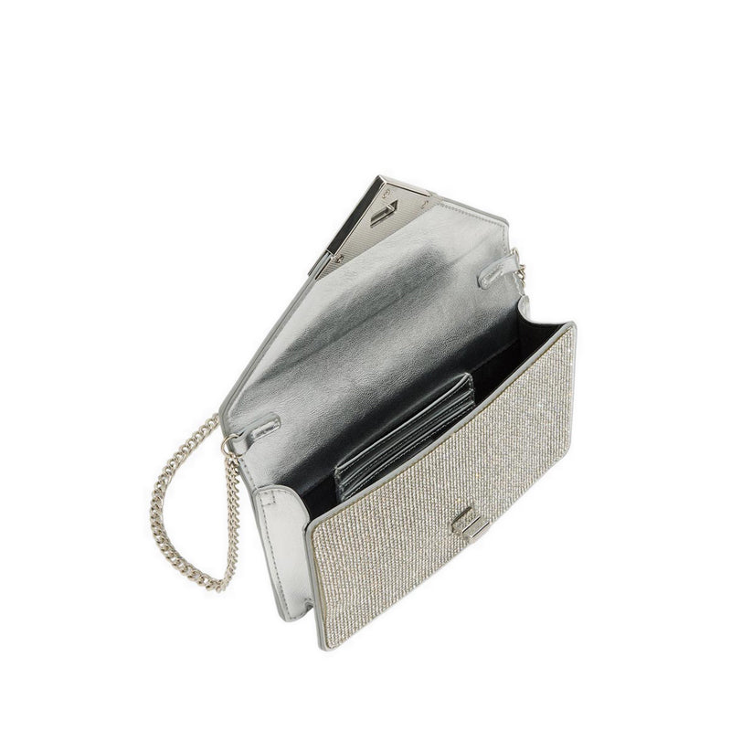 Brimortonblng Women's Wallet On Chain - Silver