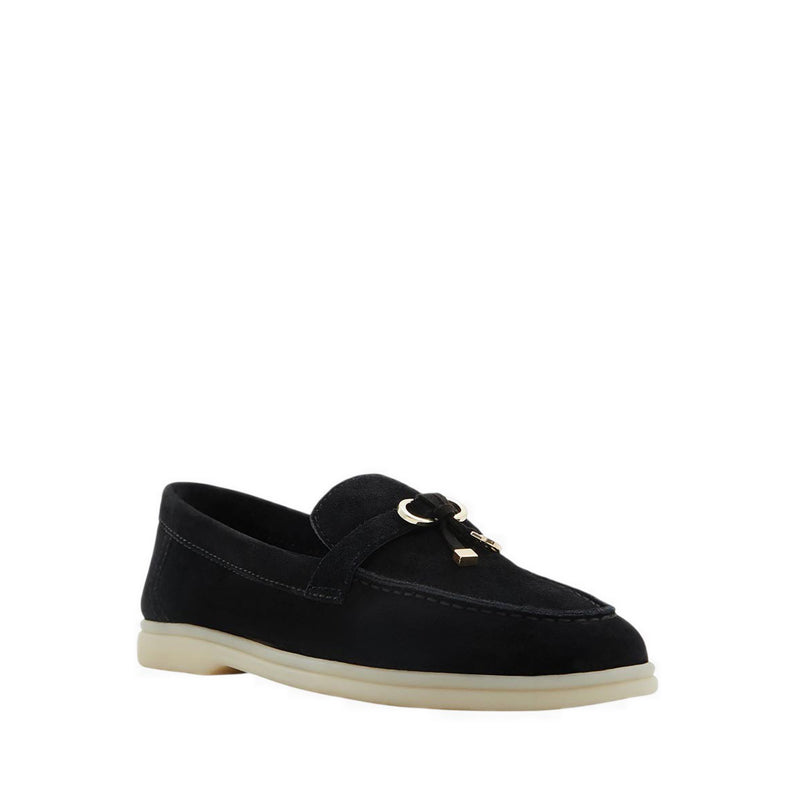 Creras-In Women's Loafers - Black
